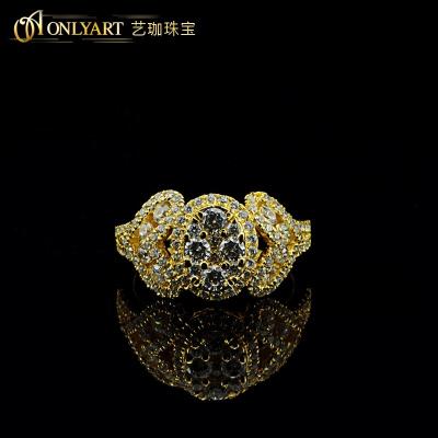 China Popular Comfort Fit And Fashion Jewelry Costume Gold Plated Silver Heart Ring For Women for sale