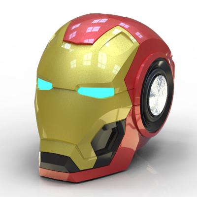 China Hot Selling Iron Man Wireless Radio 1200mAh Battery Support TF Card Portable Speaker ZY-155 for sale