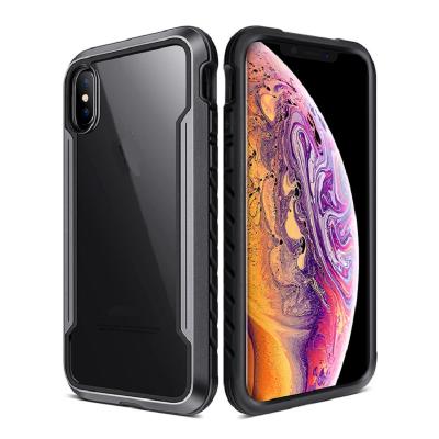 China Adsorption cell phone case for iphone XS military grade drop tested defense shield case for iphone xr xs max ZY-105 for sale