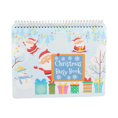 China Teaching Custom Printing My First Quite Quick Memory Book Learning Activity Preschool Christmas Newcomer Busy Book for sale