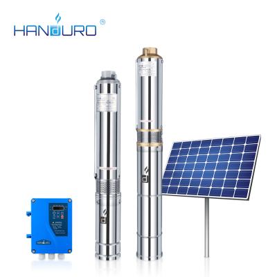 China Family homes 48v 600w 3.8m0.8/hp 80m 40 hp rain barrel solar aeration pump hybrid solar agriculture pump for sale