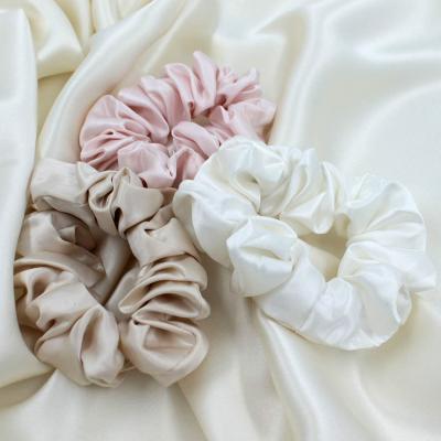 China Frauen-nettes Haar Scrunchies für das Schlafen, 6cm Haar-Seil-Bindung zu verkaufen