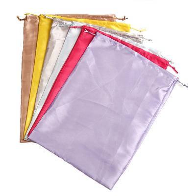 Κίνα τσάντα δώρων σατέν 20x12cm Drawstring για την εκτύπωση οθόνης κοσμήματος προς πώληση