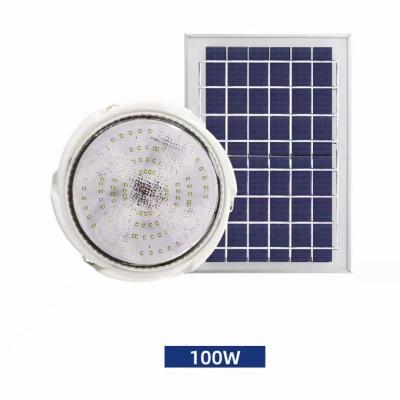 China Residential Remote Solar Indoor Ceiling Light/Timer Led Light Waterproof IP65 60W 100W 160W 200W Solar Ceiling Lights For Bedroom for sale