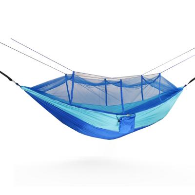 China Cheap Adult Soft Mosquito Net Hammock Outdoor Camping Hiking Portable Hammock Double Swings For Women Kids for sale