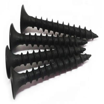 China Cheap Flat Customization Gray Black Phosphated Drywall Screw Self Tapping for sale