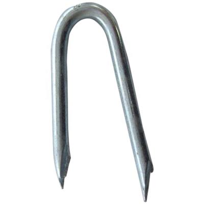 China Staples Barrier Fixing Leg Barbed Barrier/U Leg Nail/Staple Barbed Wire Barrier for sale