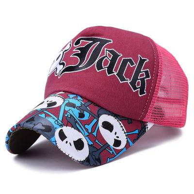 China COMMON Gorras Manufacturers Direct Selling Good Quality Custom Logo Printed Polyester Cotton Trucker Hats for sale