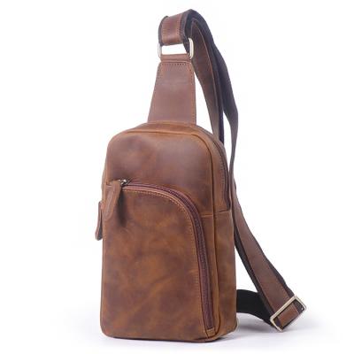 China 2021 LQArmy Waterproof Men PU Leather Shoulder Bag for sale