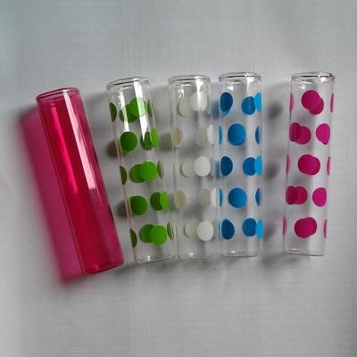 China Food Factory Supply Hot Sale Colored Borosilicate Glass Test Tubes for sale