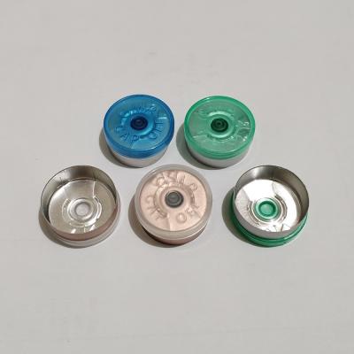 China Other 13mm 20mm Flip Cap Off For Glass Vial Glass Bottle Aluminum Cap for sale