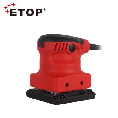 China 2020 ETOP 2020 Mini Machine Tool Wood/Metal 350 Variable Speed ​​Corded Sander Heavy Duty Random Orbital Sander for sale