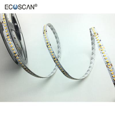 China Decoration ECOSCAN Alibaba Website 22W/m DC24V 180LED SMD2835 Led Strip For Computer Desktop With IP20 NanoIP66 for sale