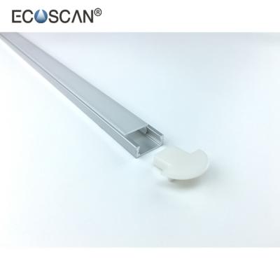 China Aluminum Heatsink Ecoscan LS1606 Mini Alloy Heat Sink Profile For Led Strip Light for sale