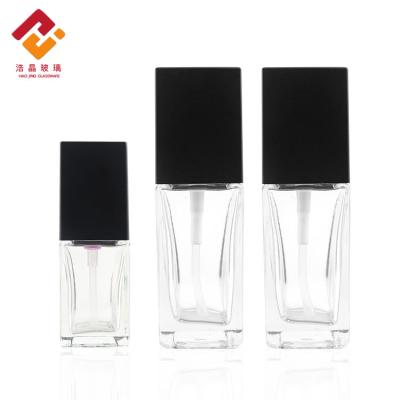 China 15Ml 30Ml Base Nail Lotion Pump Bottle Base Bottle Clear UV Gel Nail Polish E-Friendly for sale