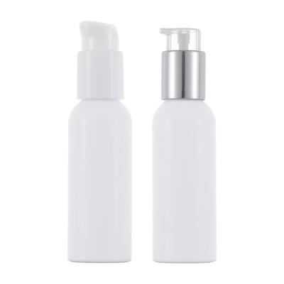 China custom empty white cosmetic base lotion pump liquid bottle eco friendly bottle for sale