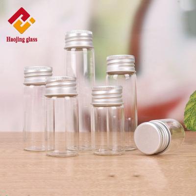 China e-friendly factory directly sold 5ml small medicine white powder aluminum glass bottle for sale