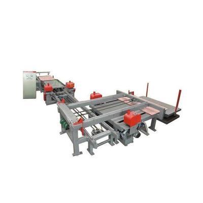 China Automatic Wood Based Panel Edge Cutting Plywood Double Sizer Machine for sale