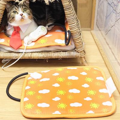 China 2021 Viable New Waterproof Cat Dog Pad Heater Warmer Mat Bed Electric Heating Blanket Cat Heating Pad Classic Pet Dog for sale