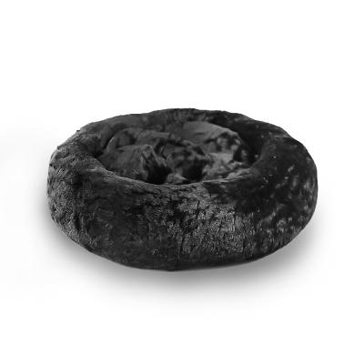 China 2021 Viable New Donut Cat Bed Faux Fur For Small Medium Dogs - Indoor Self Warmer for sale