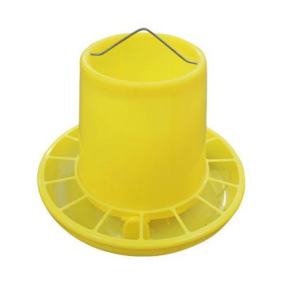 China Wholesale Plastic Automatic Chicken Feeder Chicken Farm Equipment Automatic Chicken Feeder Pan Feeder Farms Poultry Barrel for sale