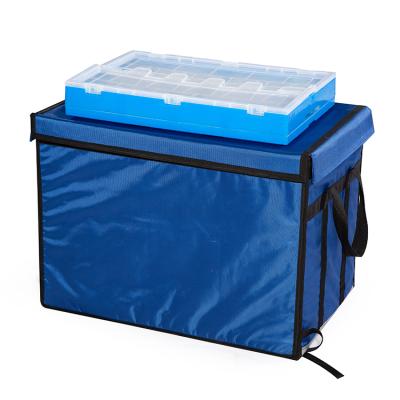 China Specialty Waterproof Collapsible Ice Insulated Transport Cooler Box Vaccine Cold-Chain Transport With OEM Service for sale