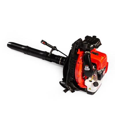 China Factory direct sale 75.6cc high pressure garden leaf blower machine with replaceable nozzle 50*39*57 for sale