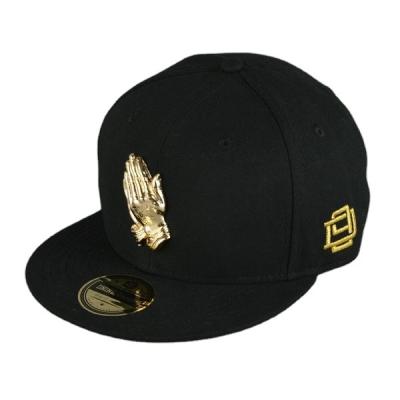 China OEM COMMON High Quality Acrylic Hat Embroidery Metal Plate Custom Snapback Logo Wholesale Hat for sale