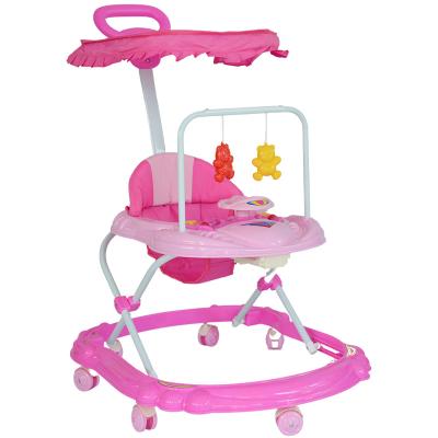 China Safe Light Weight Education Baby Kids Early Music Walkers Toy With Push The Handle On Baby for sale