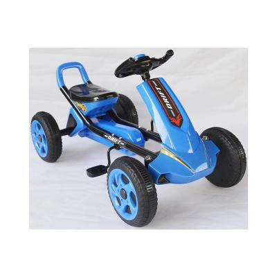 China Bar Easy Control Kids Outdoor Activities Cross Country Racing Children's Pedal Toy Four Wheel Kart for sale