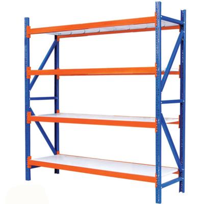 China Corrosion Protection Light Duty Industrial Storage Warehouse Racks Boltless Pallet Racking Systems Store Shelf Shelving for sale