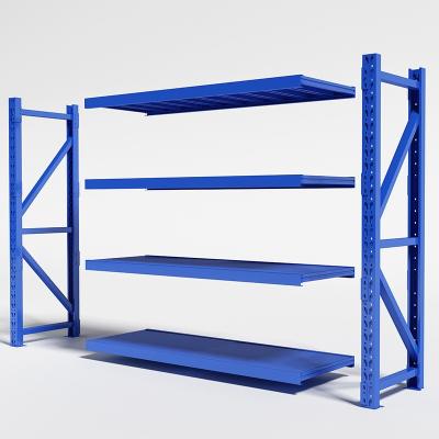 China Corrosion Protection Light Duty Industrial Storage Warehouse Racks Pallet Racking Systems for sale