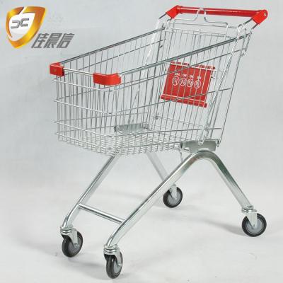 China Customized Customized Foldable Aluminum Supermarket Shopping Cart Shopping Trolleys for sale