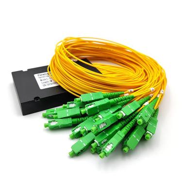 China FTTH FTTX Network Coupler 1 x 8 FC FTTX 2 16 32 PLC ST LC SC Optical Box Fiber Splitter Transmission Equipment ABS for sale