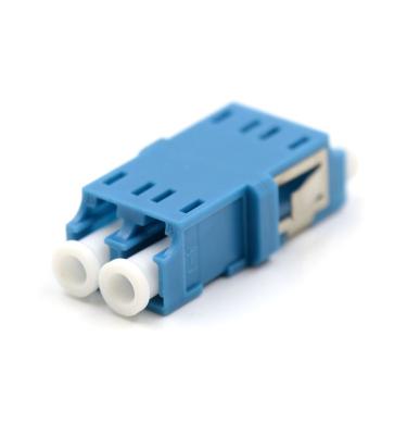 China FTTH FTTA Network LC/UPC SM Fiber Optic Adapters Components Duplex Quad Coupler Price List for sale