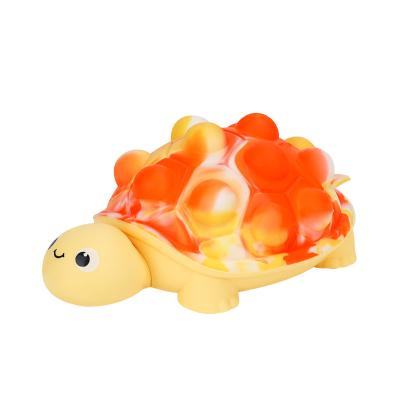 China 2022 Button Games 2022 Squeeze Toys Summer Turtle Silicone Summer Silicone Board Game Busy Person Toys Educational Desk Relax Decompression Toy for sale