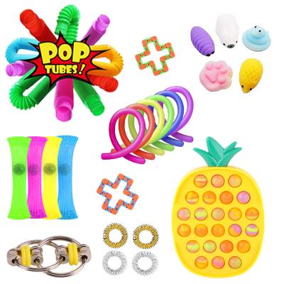 China 2022 Mini Toy Games Sound Sensory Package Stirrer Set New Push Noise Bubble Stir Popular Toys Summer Toys For Children for sale