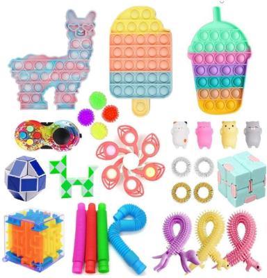 China Mini Toy sensory toys for kids sets new stirring person popular toys summer for kids play popit 2022 for sale