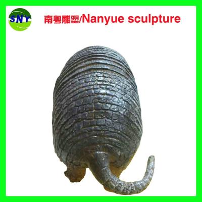 China life size animal fiberglass statue large  pangolin model as decoration statue in garden for sale