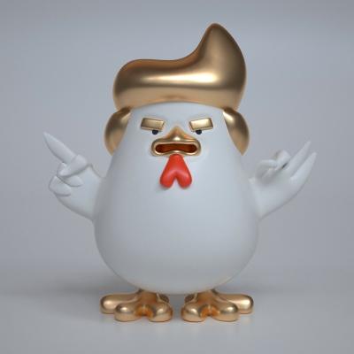 China Props and oddities figurine statue of dolnald trump as decoration items gift souvenir by resin for sale