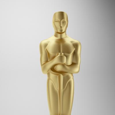 China 90h Oscar Academy Award  most memorable statues  for sale with golden fiberglass as movie celebrating party celebration for sale