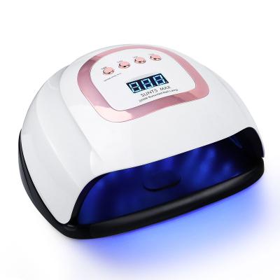 China Tool Accessories Supplies 220W LED Nail Polish Lamp Nail Dryer Gel Polish UV Dryer Manicure Machine Nail Dryer Home Use for sale