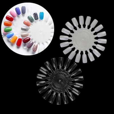 China Design Artificial Nails Round For Display Practice False Press On Nail Tips Design Manicure Accessories Supplies for sale