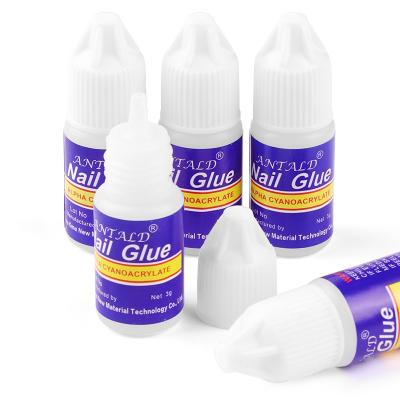 China Super Sticky False Nail/Nail Jewelry Decoration 3g/bottle Glue For Gluing False Jewelry Decorations Liquid Nail Manicure Accessories for sale