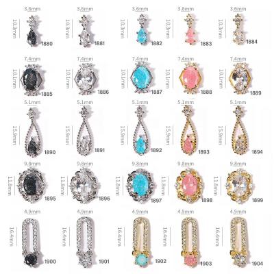 China Nail Art/Shoes/Shiny Alloy 3D Zircon Nail/Art Decorations Luxury Diamond Crystal Phone Charm Bag/Clothes Decoration Around Jewelry Manicure Design Accessories for sale