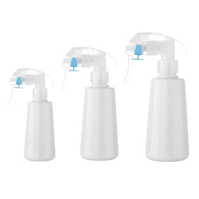 China Eco-friendly 6 Ounce 180Ml Black Plastic Bottle Trigger Spray Bottle White With Trigger Pump Spray Cap for sale