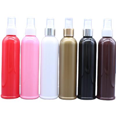 China Popular Multi Colors Fine Mist Alcohol PACKAGING 8Oz High Grade Spray PET Disinfectant Bottles for sale