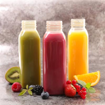 China Juice Hot Sale 250Ml 8oz Plastic Pet Juice Bottles For Beverage for sale