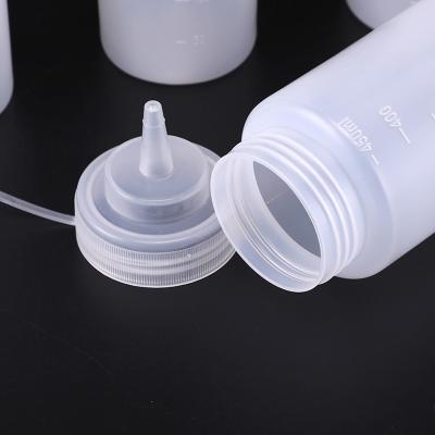 China Cooking 240Ml 8Oz Plastic Squeeze Squirt Condiment Bottles Hot Sale Different Size Bottles Ketchup Tip Seasoning Bottle for sale