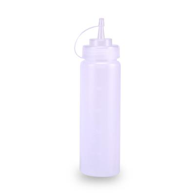 China Cooking 500Ml Honey Condiment Wholesale Empty Cheap Soft Plastic Squeeze Sauce Bottles Ketchup Tip Bottle for sale